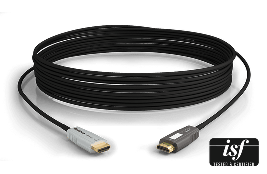 24Gbps 4-core Active Optical HDMI Cable | 4K HDR 4:4:4/60, ARC, CEC, ALLM & VRR | Kevlar strengthened | ISF Certified