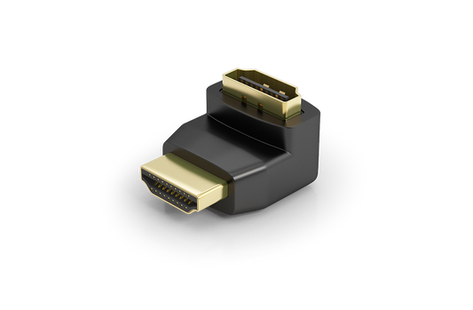 WyreStorm Essentials Right Angle HDMI Adapter