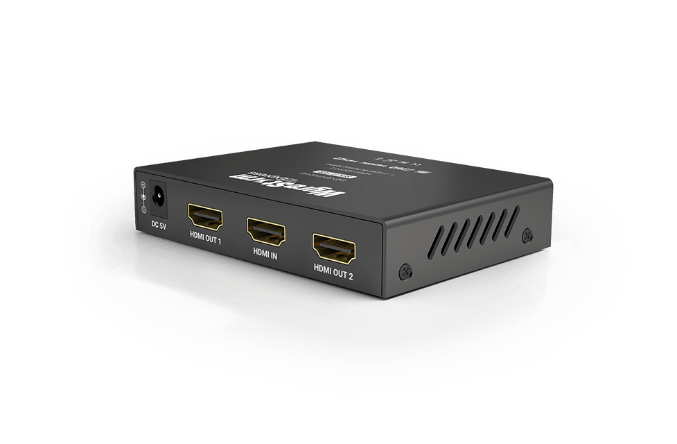 WyreStorm Essentials™ 4K60 1:2 Scaling HDMI Splitter