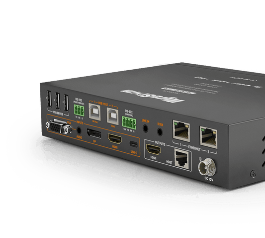 4-Input 4K HDBaseT Switcher with USB