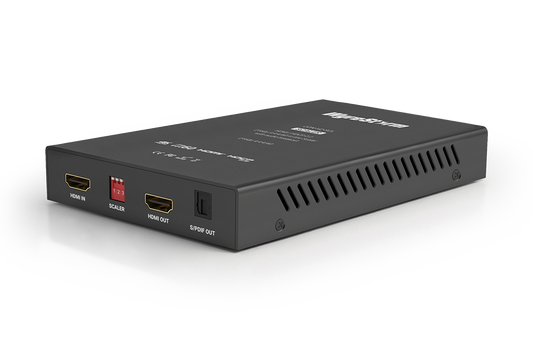 4K60 In-Line HDMI Scaler with Audio Breakout