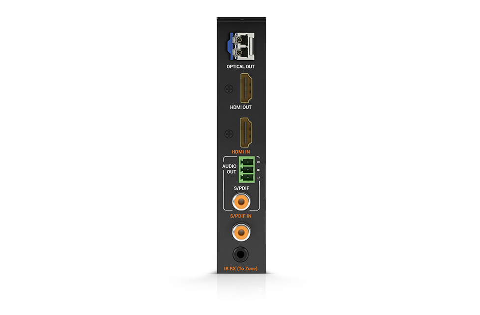 H2XC Card: HDMI In, 4K60 Fiber Out, Mirrored HDMI Out