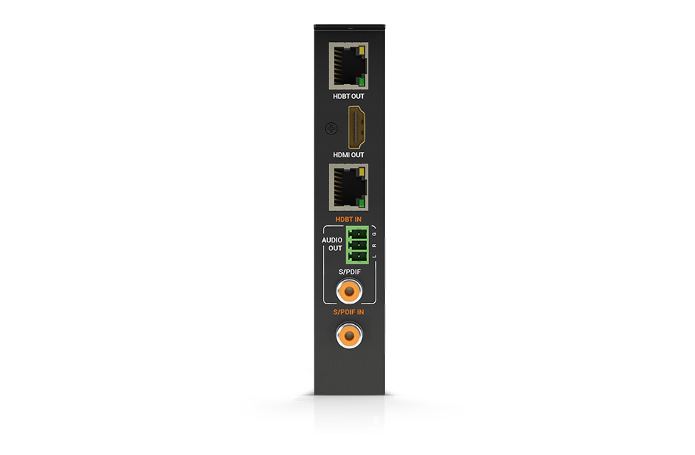 H2XC Card: 4K HDBaseT In, 4K HDBaseT Out, Mirrored HDMI Out