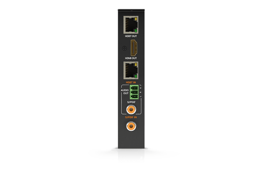 H2XC Card: 4K HDBaseT In, 4K HDBaseT Out, Mirrored HDMI Out